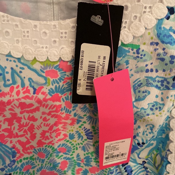 Lilly Pulitzer Mila stretch shift size 2 sink or swim NWT - Picture 6 of 8